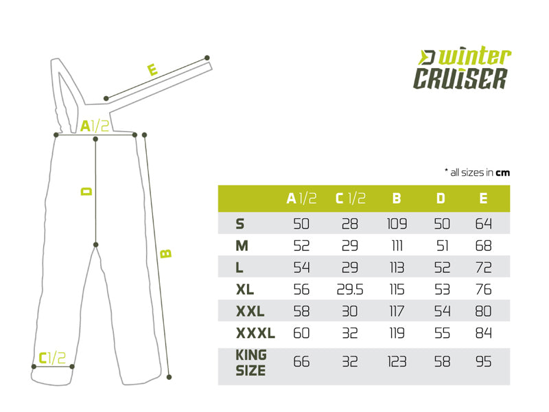 Pantaloni de iarnă Delphin Winter CRUISER 5T XXL