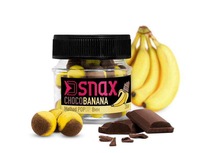 Momeală de cârlig D SNAX POP 8mm/20g Ciocolată-Banană