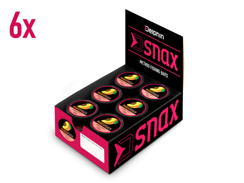 Momeală de cârlig D SNAX POP 10mm/20g Mango-Piersică