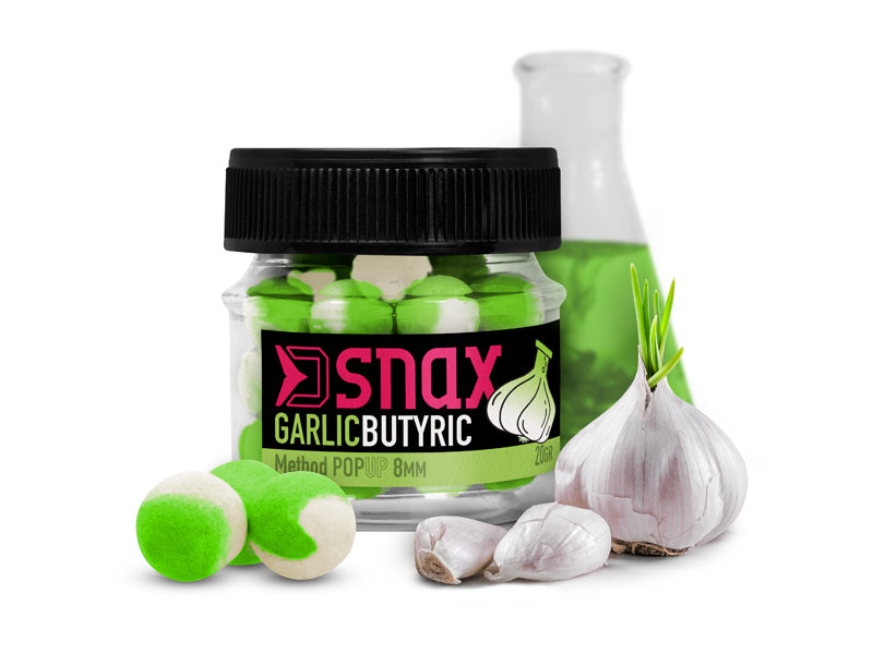 Momeală de cârlig D SNAX POP 5.5mm/20g Usturoi-Butyric