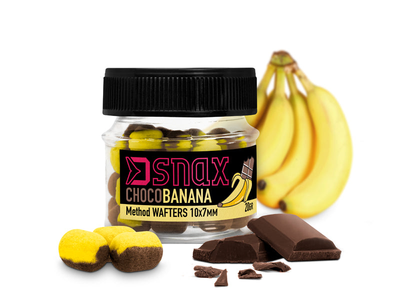 Momeală de cârlig D SNAX WAFT 7x5.5mm/20g Ciocolată-Banană