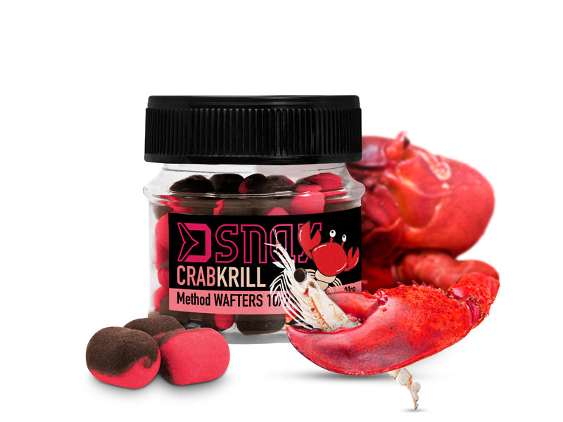 Momeală de cârlig D SNAX WAFT 7x5.5mm/20g Crab-Krill