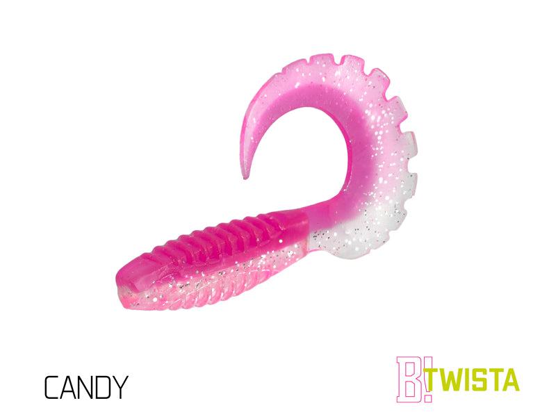 Nălucă Soft Delphin TWISTA UVs / 5buc 10cm/CANDY
