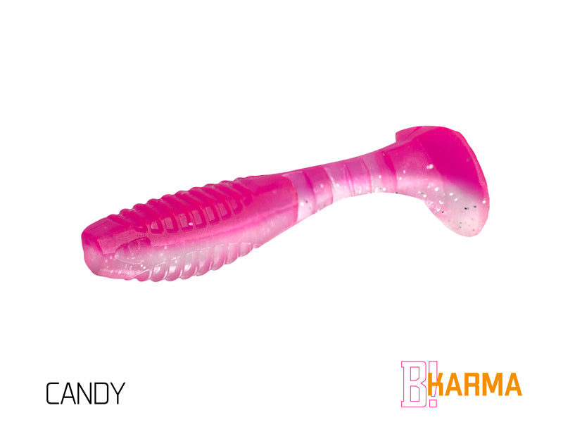 Nălucă Soft Delphin KARMA UVs / 5buc 8cm/BERRY