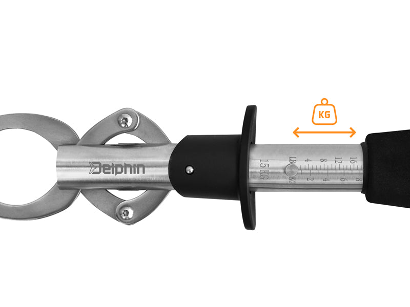 Cleşte de pescuit metalic Delphin CLAMPER 25cm / 15kg