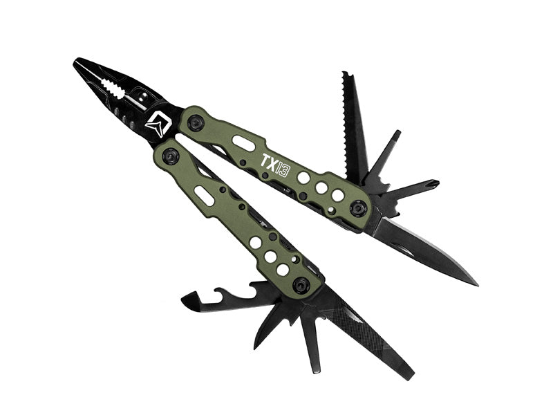 Clește multifuncțional Delphin TaktyX 13 16.5cm