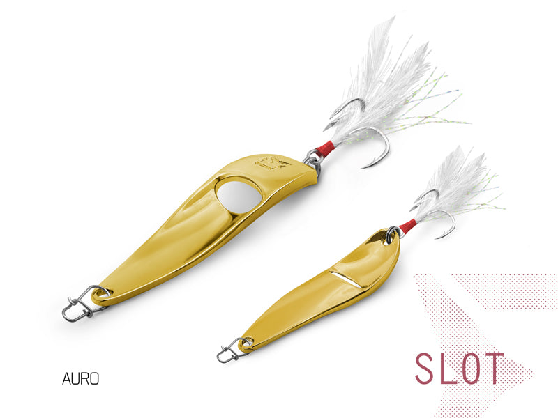 Lingura oscilantă Delphin SLOT 15g WAMP hook #4