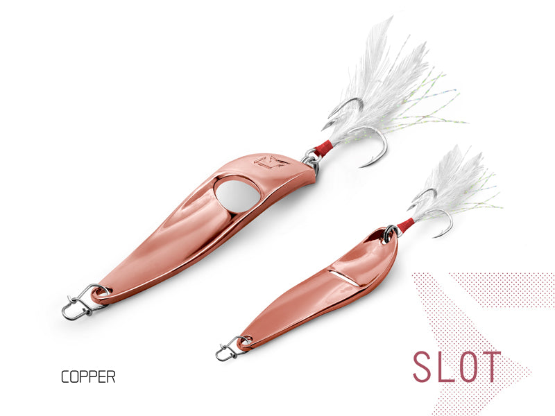 Lingura oscilantă Delphin SLOT 15g WAMP hook #4