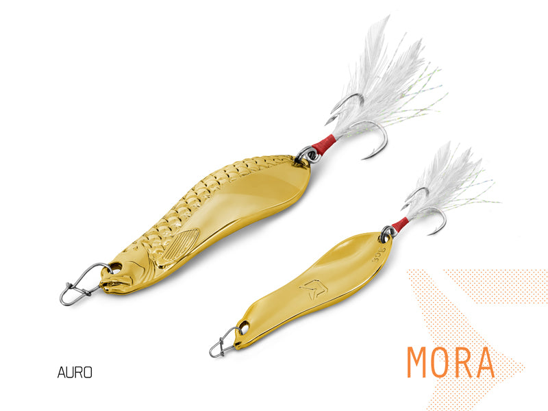 Lingurita oscilanta Delphin MORA 30g AURO hook #4