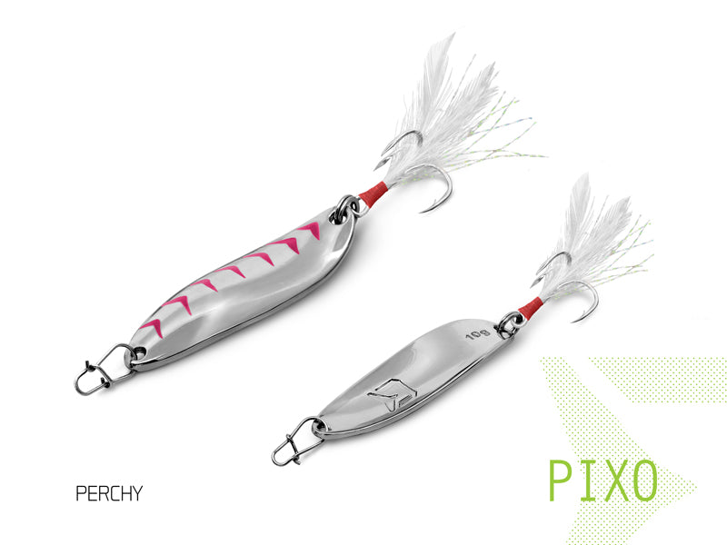 Lingurita oscilanta Delphin PIXO 10g WAMP hook #6