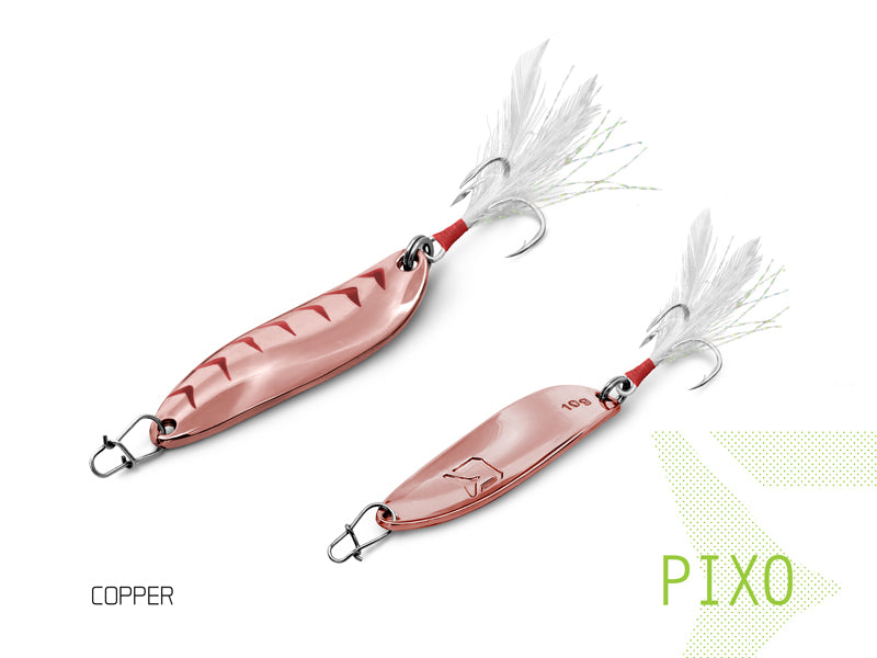 Lingurita oscilanta Delphin PIXO 10g PERCHY hook #6