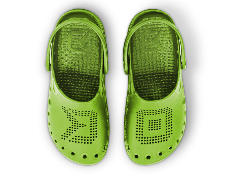 Saboți Delphin OCTO / verde lime 37