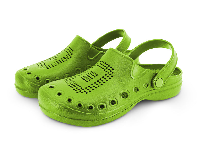 Saboți Delphin OCTO / verde lime 38