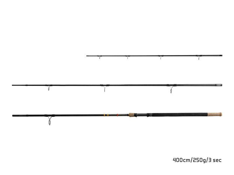 Delphin RIVER Trophy NXT X-TREME + 4 vărfuri 400cm/250g/3 tronsoane