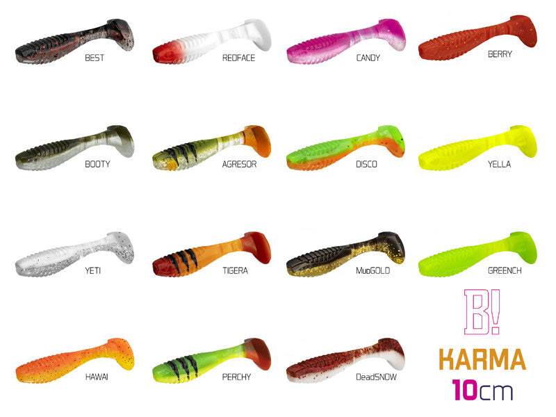 Nălucă Soft Delphin KARMA UVs / 5buc 10cm/CANDY