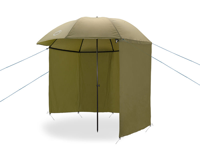 Umbrelă pentru pescuit cu perete lateral Delphin MONZUN Master 250cm 3/4