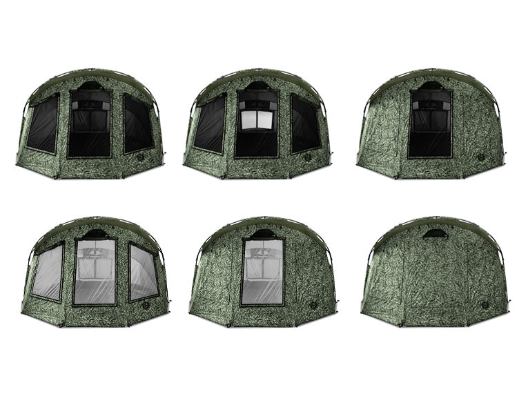 Set de ferestre pentru bivouacuri Delphin C3 LUX C2G