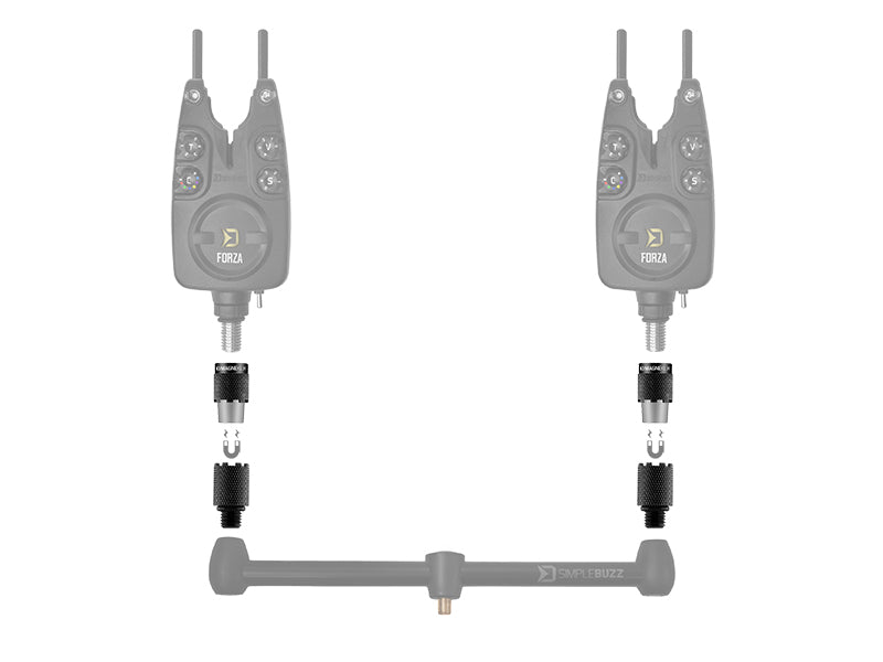 Conector rapid Delphin MagneKLIK 2 bucăți