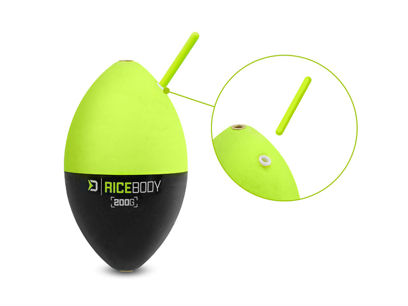 Plutitorul pentru pescuitul somnului Delphin CKG RiceBODY 300g