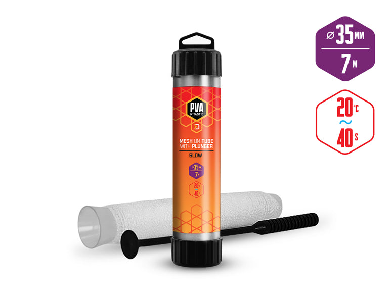 Delphin PVA n’tastic plasă cu tub TUB +TIJĂ / 7 m - 35mm 35mm(larg) / Topire lentă