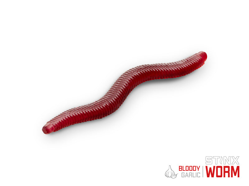 Nălucă Soft Delphin B! StinxWORM Garlic / 50 buc 4cm / BLOODY
