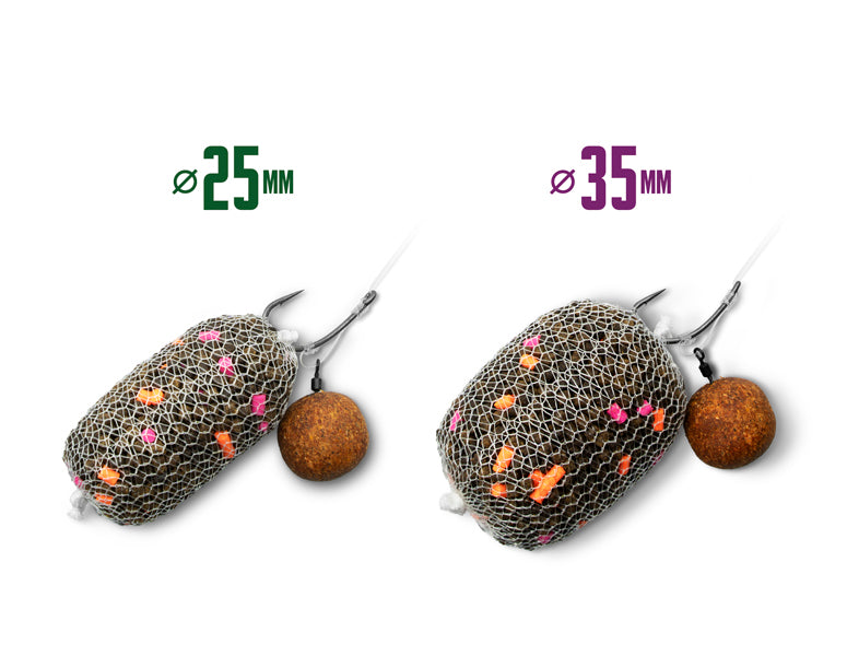 Plasă Delphin PVA n'tastic SET 2în1 / 7m+7m 25mm + 35mm / dizolvare rapidă