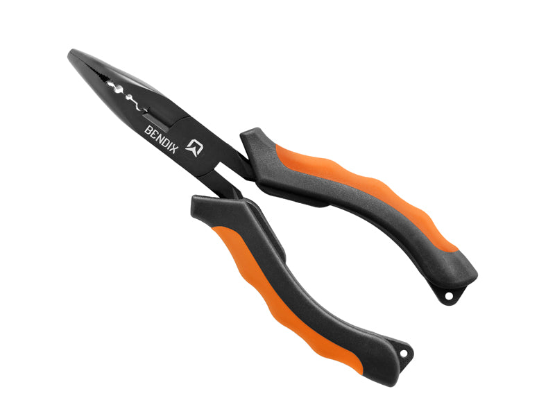 Clește multifuncțional cu vârf îndoit Delphin BENDIX 16 cm