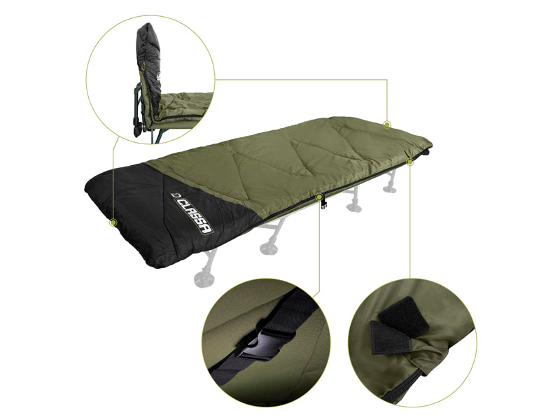 Sac de dormit Delphin CLASSA 220x80cm