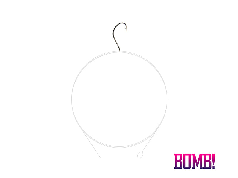 Strună pescuit la spinning Delphin BOMB! D-SHOTSHOT 1m / #1 / 0,26mm / 5buc