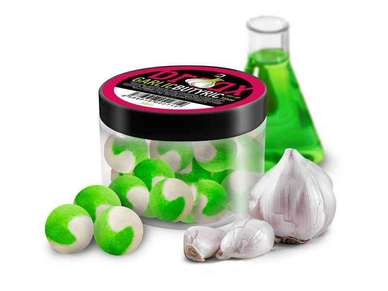 Momeală de cârlig Delphin BreaX POP 16mm/50g Usturoi-Butyric
