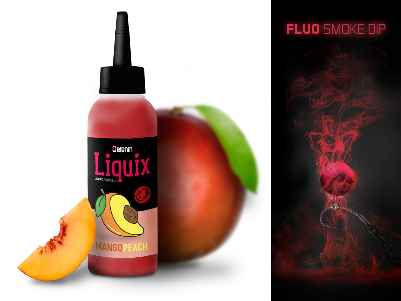 Fluo dip D SNAX LiquiX /100ml Mango-Piersică