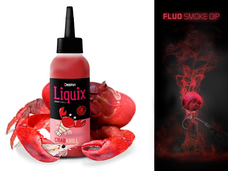 Fluo dip D SNAX LiquiX /100ml Crab-Krill