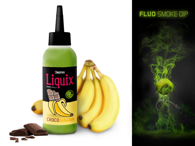 Fluo dip D SNAX LiquiX /100ml Ciocolată-Banană