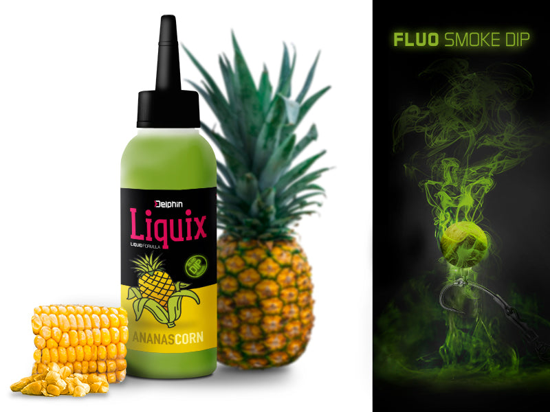 Fluo dip D SNAX LiquiX /100ml Porumb-Ananas