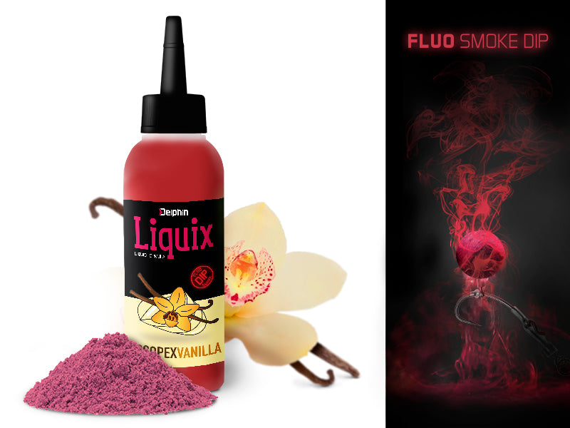 Fluo dip D SNAX LiquiX /100ml Scopex-vanilie