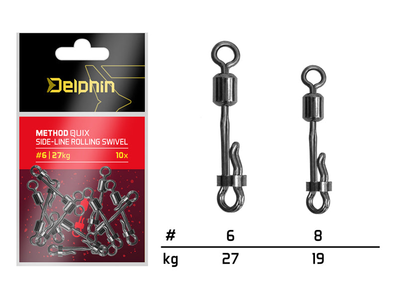 Vârtej Method Delphin QuiX / 10 buc #6/27kg
