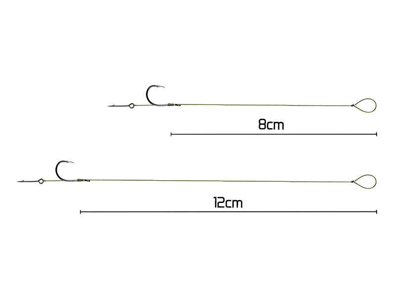 Montură Delphin NOLIMIT Sting / 6buc 12cm / 15lbs / BARB #4 / Sting 7mm