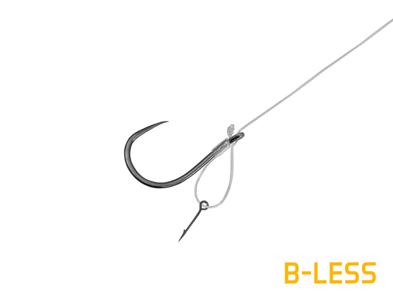 Montură Delphin FLR D-rig / 6buc 8cm / 0,22mm / B-LESS #6 / Sting 7mm