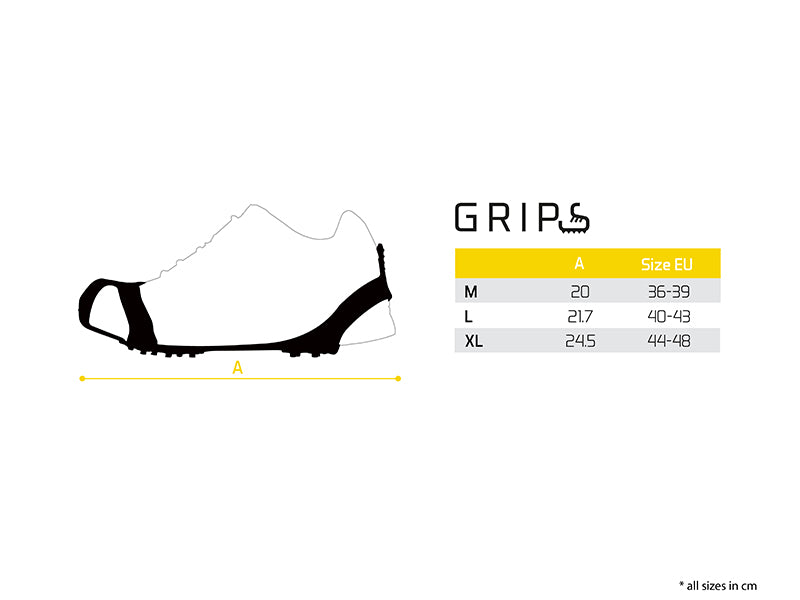Ghetre antiderapante Delphin GRIPS XL