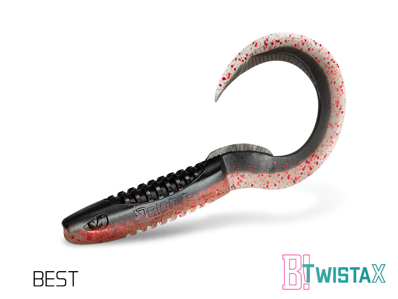 Nălucă Soft Delphin TwistaX Eeltail UVs / 5buc 15cm/TUNA
