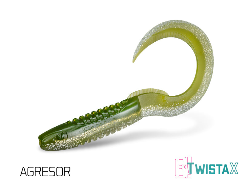 Nălucă Soft Delphin TwistaX Eeltail UVs / 5buc 15cm/REDFACE