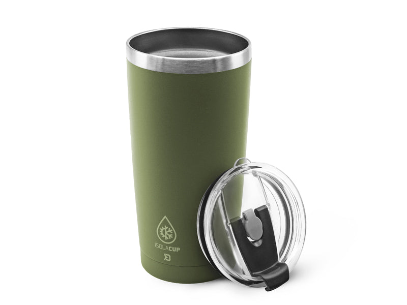 Cana termo Delphin IsolaCUP Green 600 ml