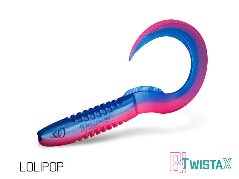 Nălucă Soft Delphin TwistaX Eeltail UVs / 5buc 6cm/YETI