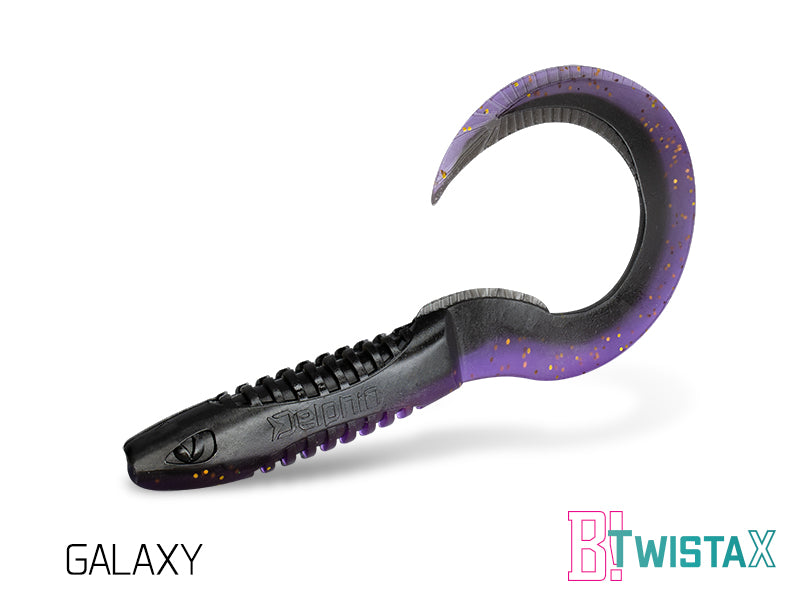 DuoPACK BOX Delphin TwistaX Eeltail UVs / 6x 5buc 6cm/DISCO