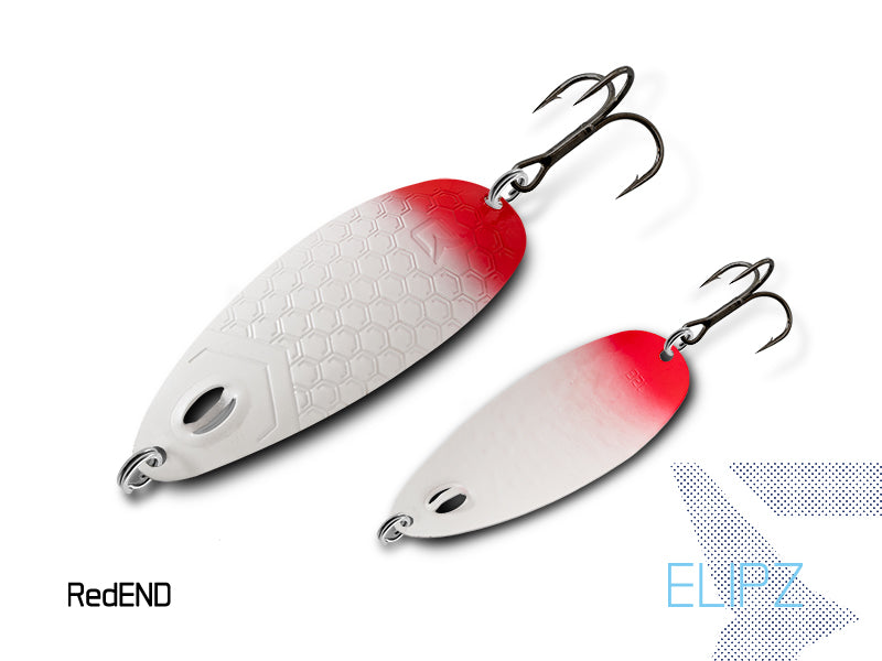 Lingură Delphin ELIPZ FullSCALE 12g RedEND Hook #2