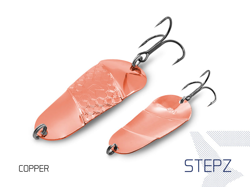 Lingură Delphin STEPZ StripSCALE 10g TIGERA Hook #2