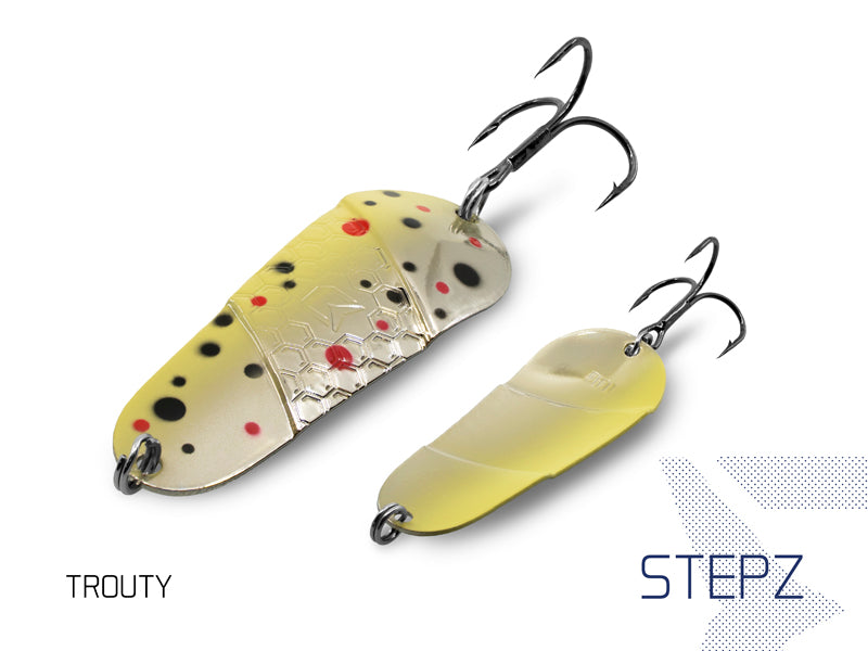 Lingură Delphin STEPZ StripSCALE 10g COPPER Hook #2