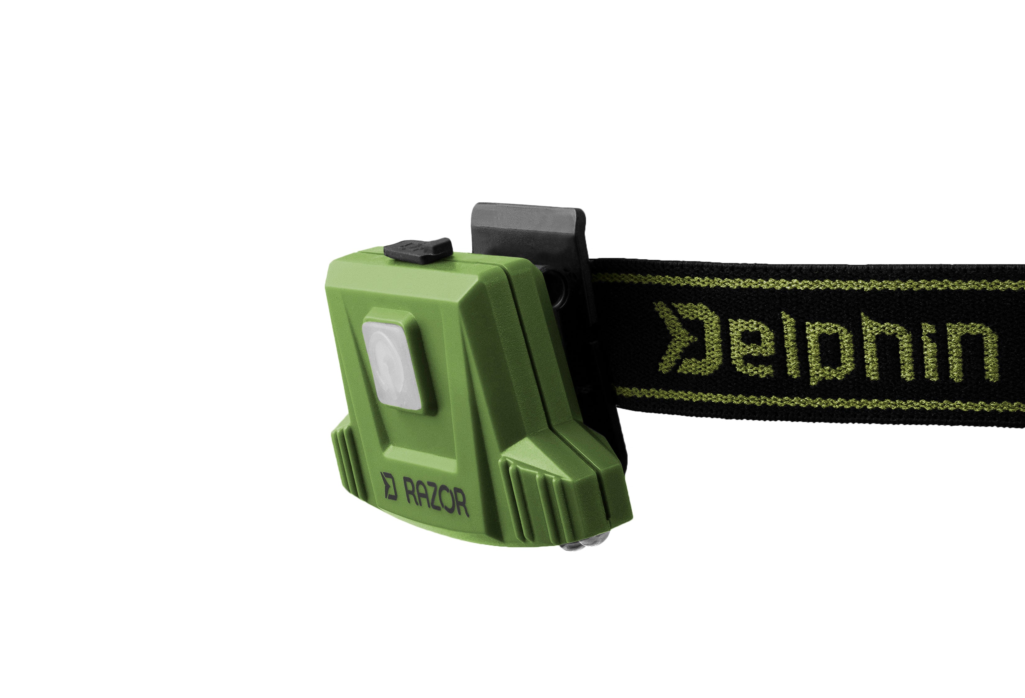 Lanternă Frontală Delphin RAZOR USB UC