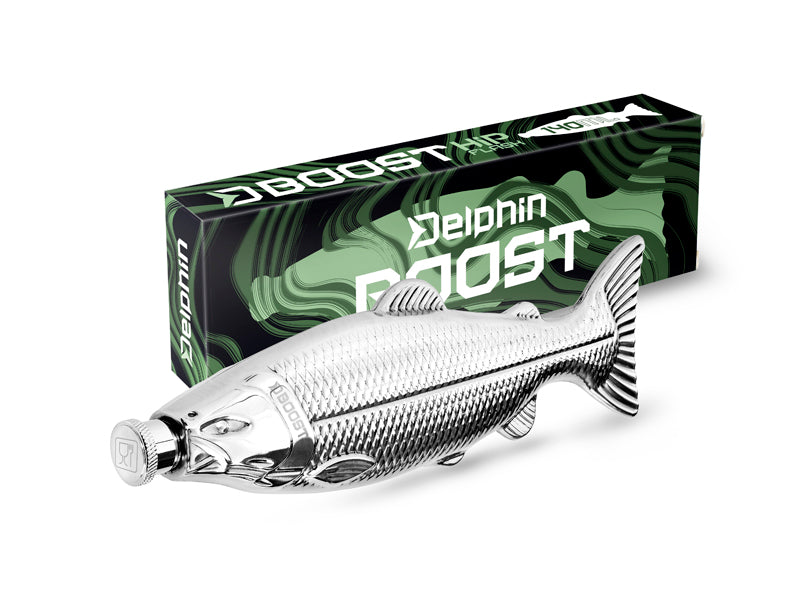Ploscă din inox Delphin BOOST 140ml