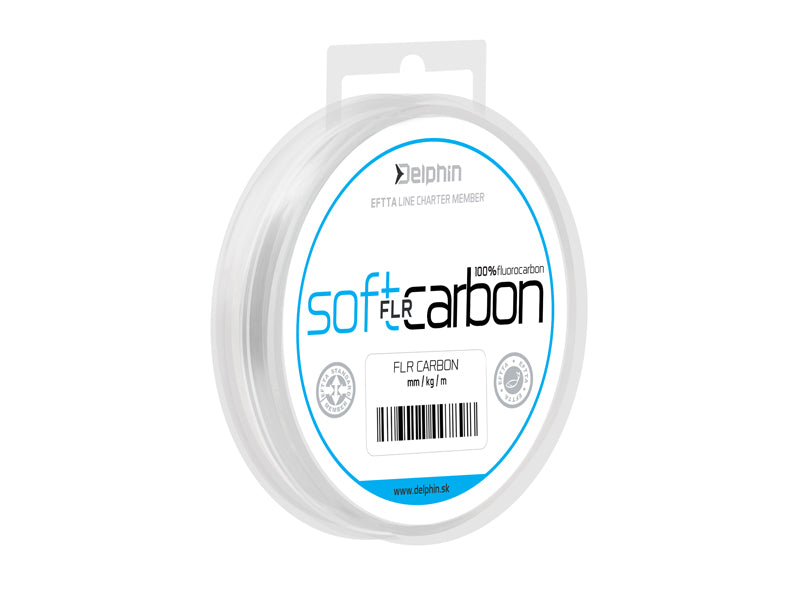 Delphin SOFT FLR CARBON - 100% fluorocarbon 0,309mm 6,55kg 20m
